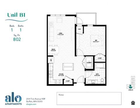 204 1st Avenue NW Studio-3 Beds Apartment, Affordable for Rent - Photo Gallery 13